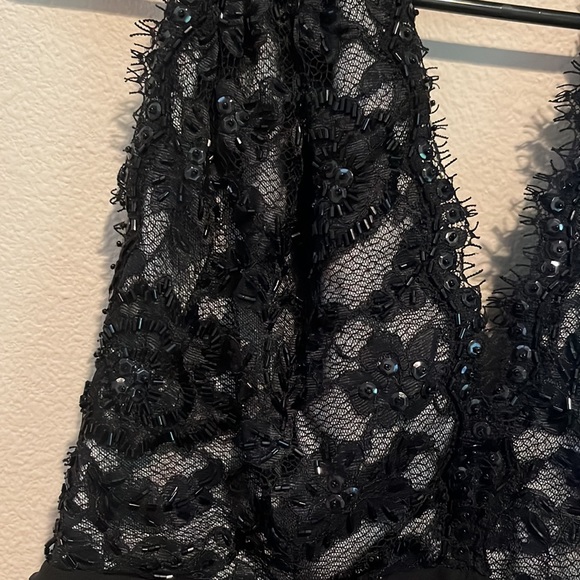 Black short party dress. - Picture 2 of 2